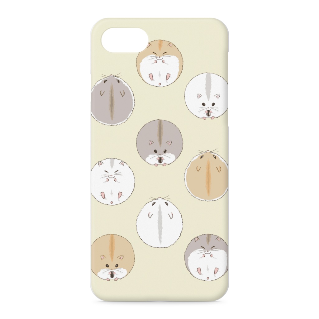 はむまるiPhoneケース