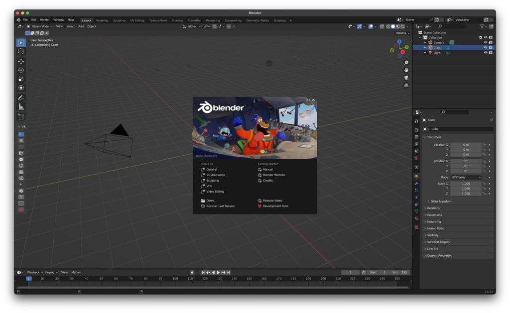 Maya Config Addon V4 インストール補助キット (macOS Blender 3.6, 4.2)