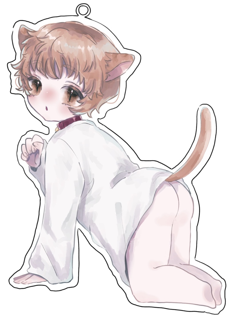 にゃんこ士郎くんアクリルキーホルダー