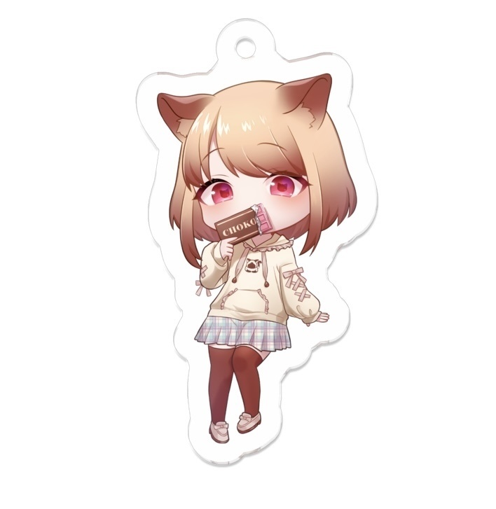 CHOKOアクリルキーホルダー