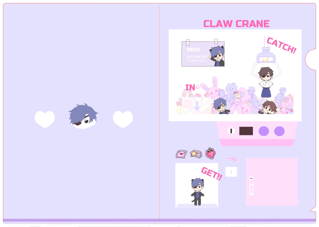 戦国BASARA 伊達政宗 A5クリアファイル ClearFile