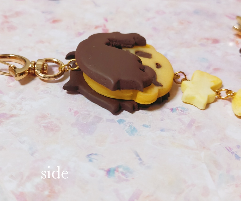 伊達政宗 クッキー風キーホルダー ハンドメイド