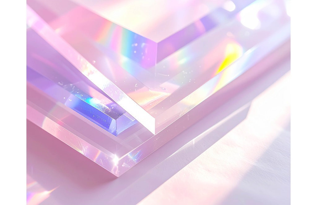 パステルダイヤモンドアクリルタイル背景