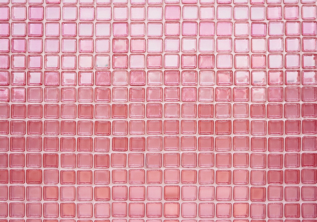 ピンクガラスタイル抽象背景