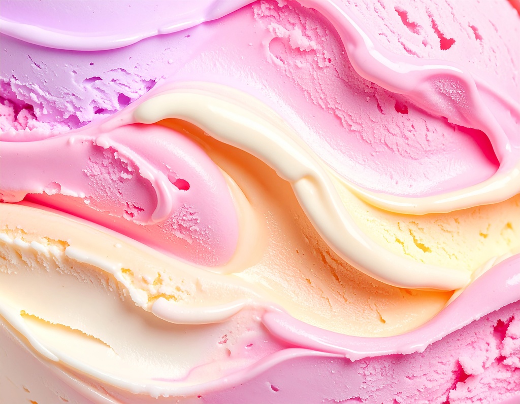 アイスクリームテクスチャ背景