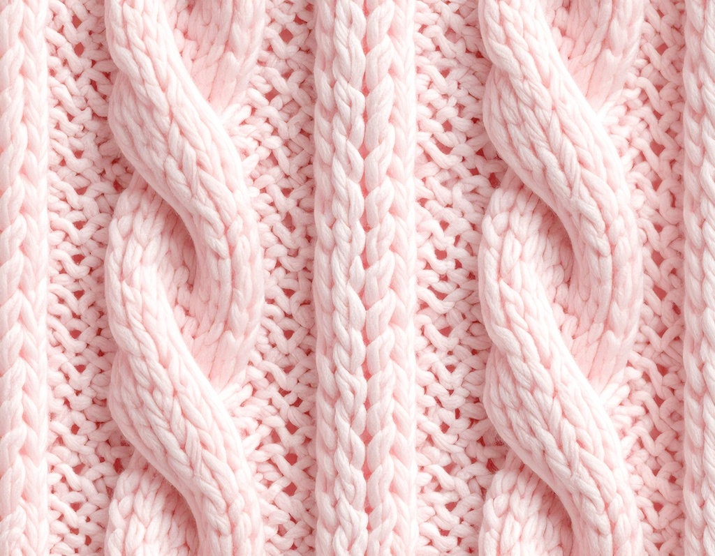 ソフトピンクニット編みテクスチャ背景
