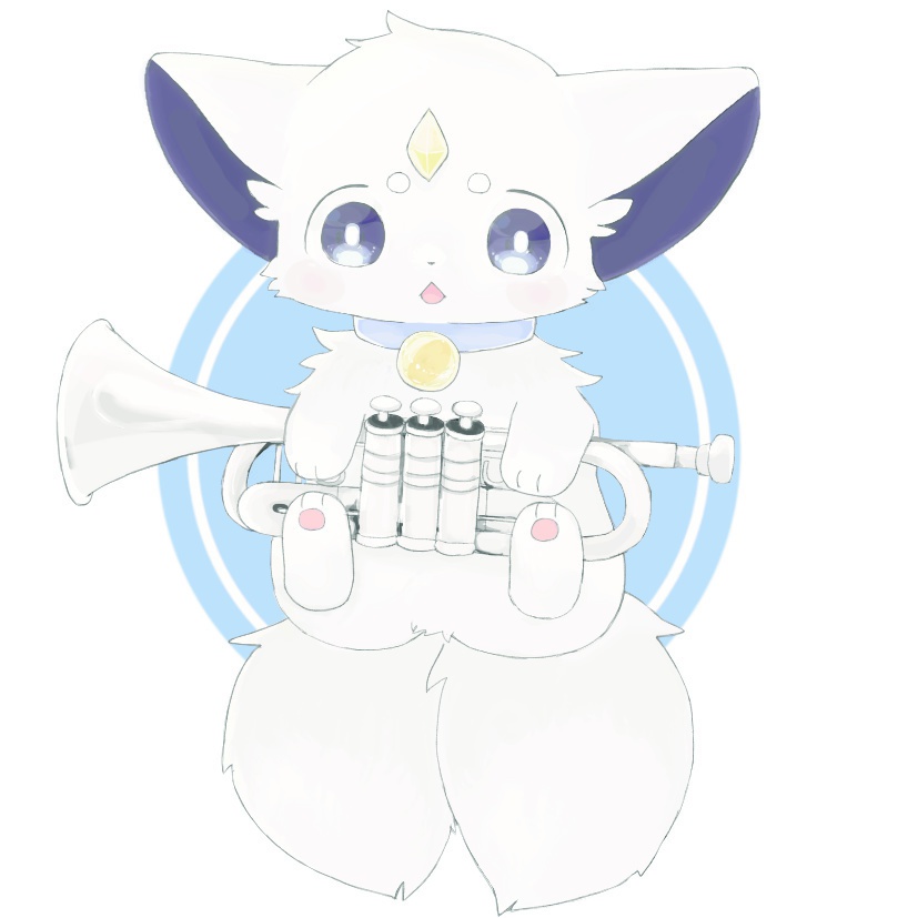 むさしまるアクキー（ラメ入り星ナスカン）