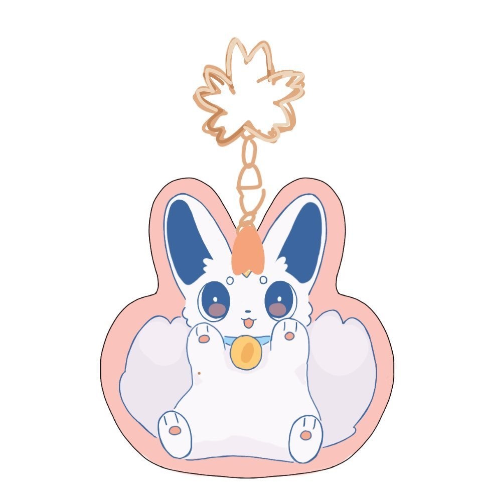 むさしまるアクキー（さくら）