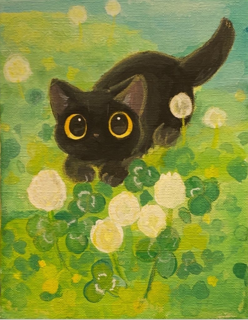 キャンバス原画