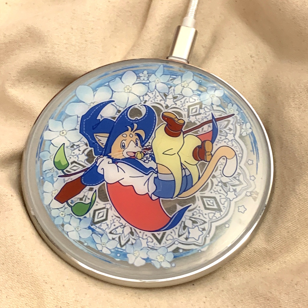 Qi対応 ワイヤレス充電器(シャルロッテ)