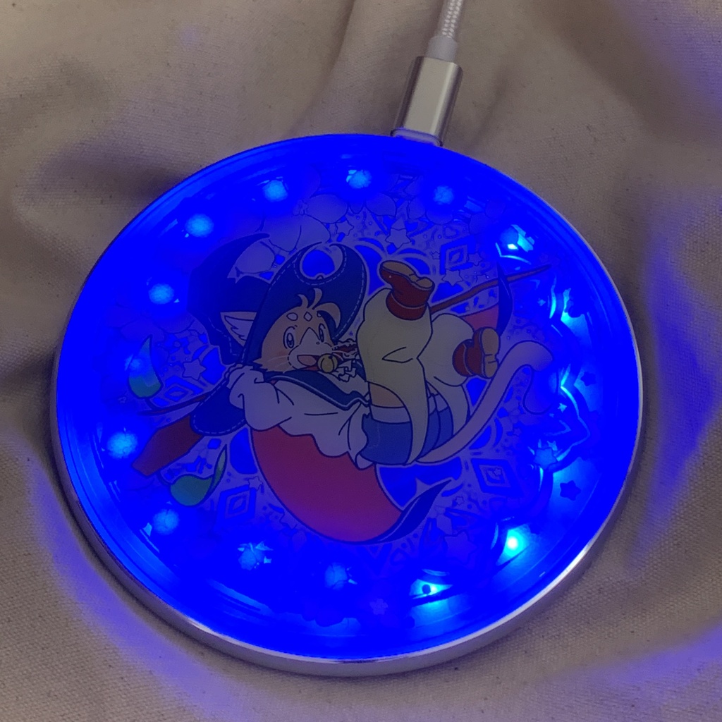 Qi対応 ワイヤレス充電器(シャルロッテ)