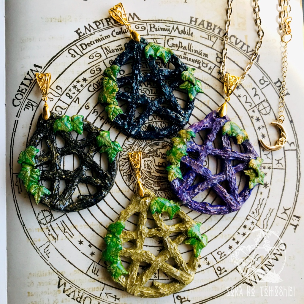 ペンタクルペンダント(アイビー)