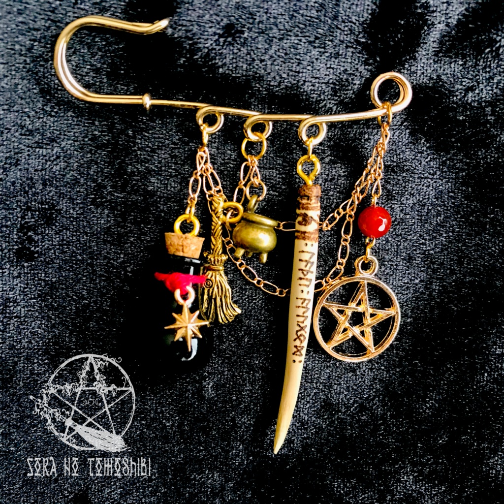 Magickal Tools Stole pin　～魔法道具のストールピン～