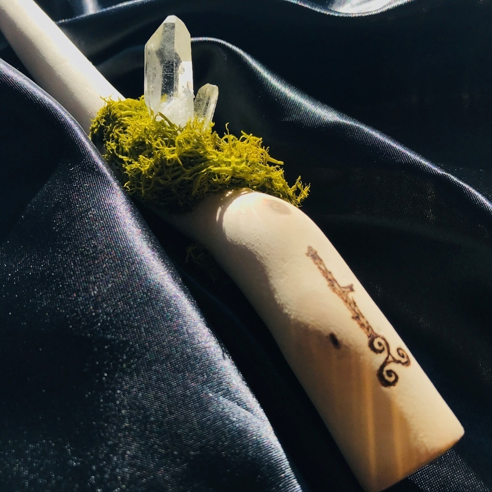 ケルティックオガムワンド【白い女神・癒しの白樺】