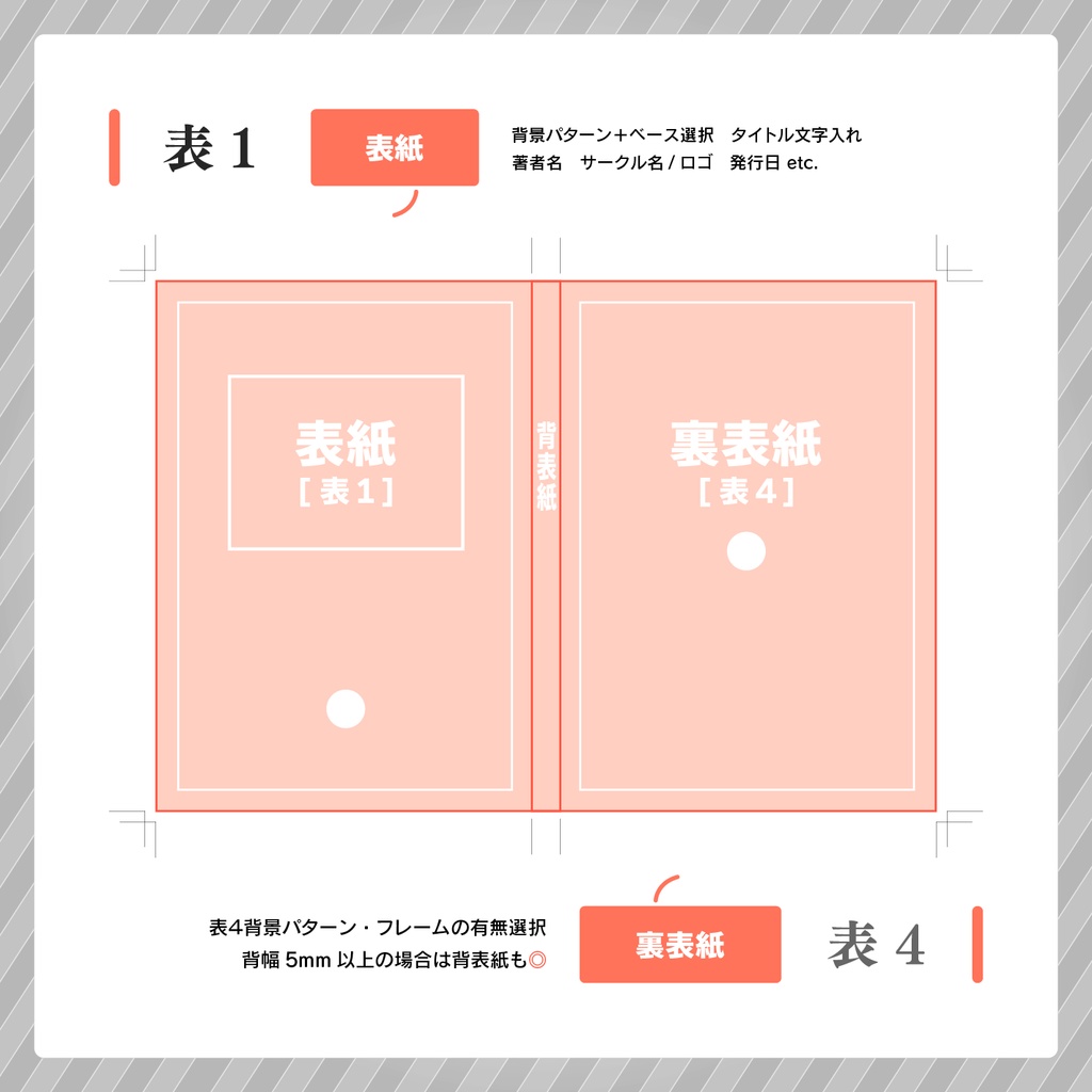 同人誌装丁|本体表紙