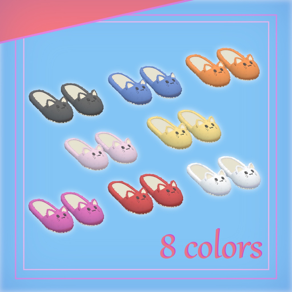ねこスリッパ || Cozy cat slipper