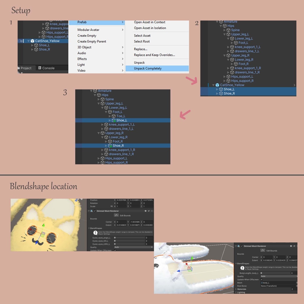 ねこスリッパ || Cozy cat slipper
