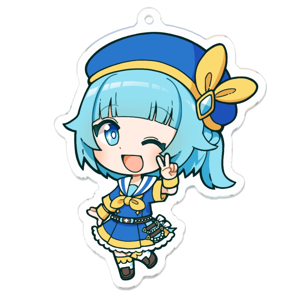 ちびキャラアクキー　クリスタル