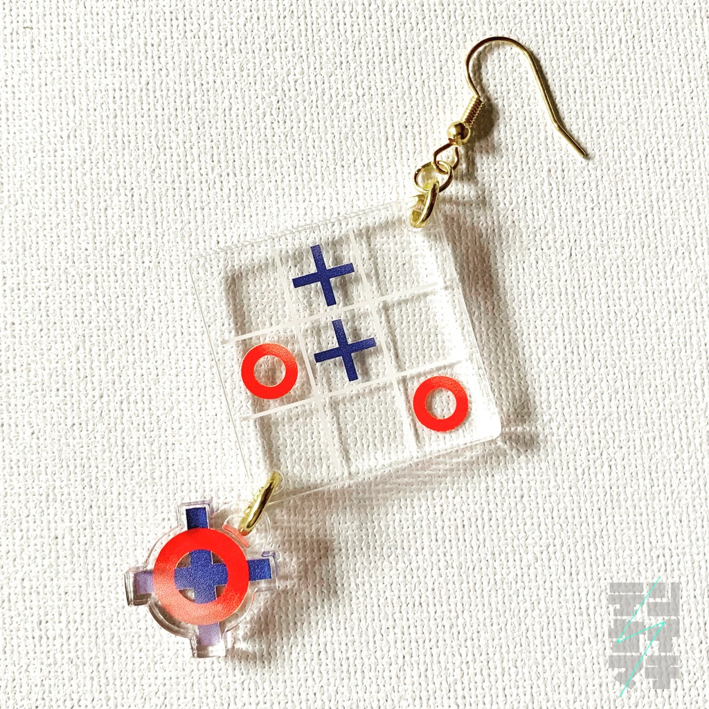 まるばつゲームピアス Tenkeimati Booth