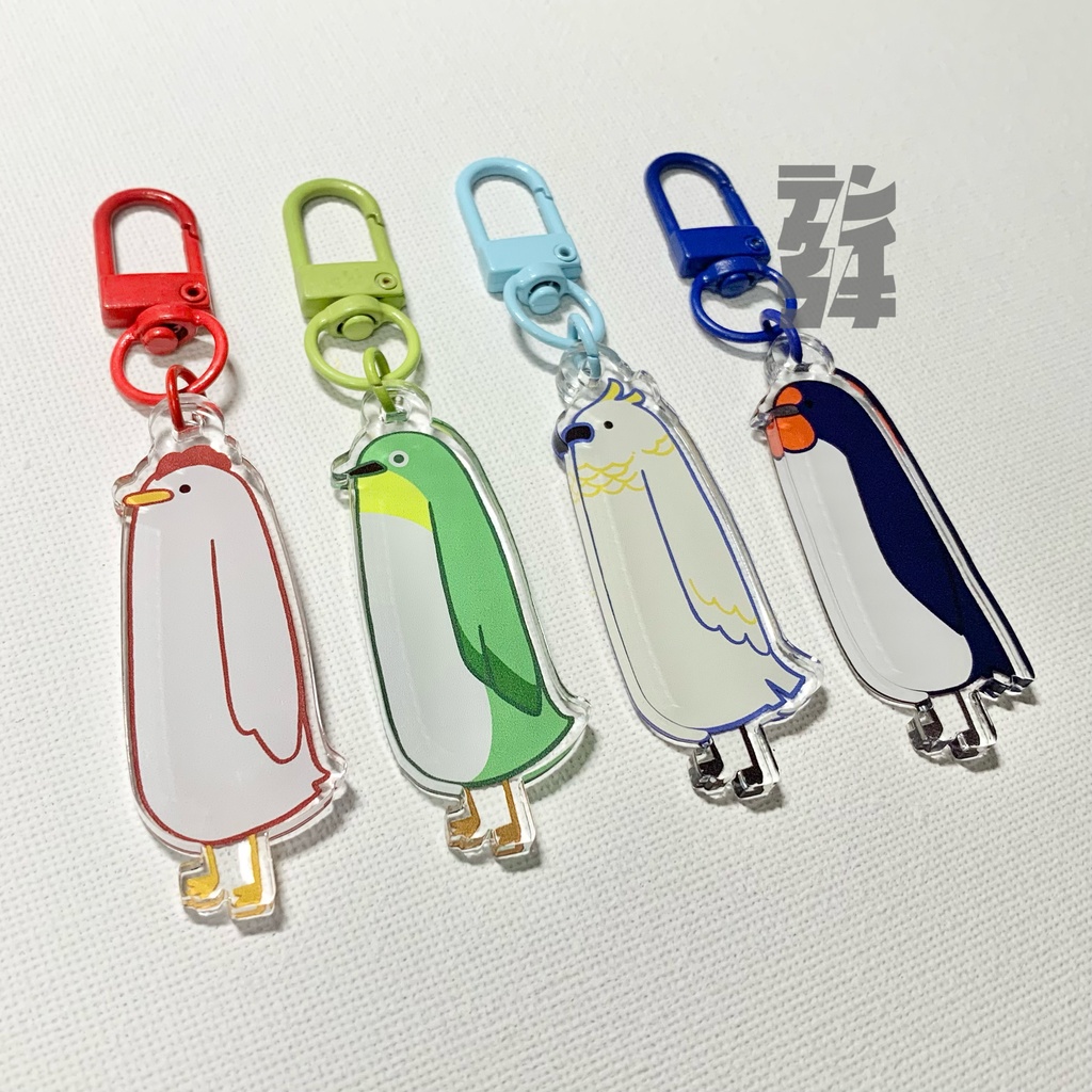 ながいとりキーホルダー