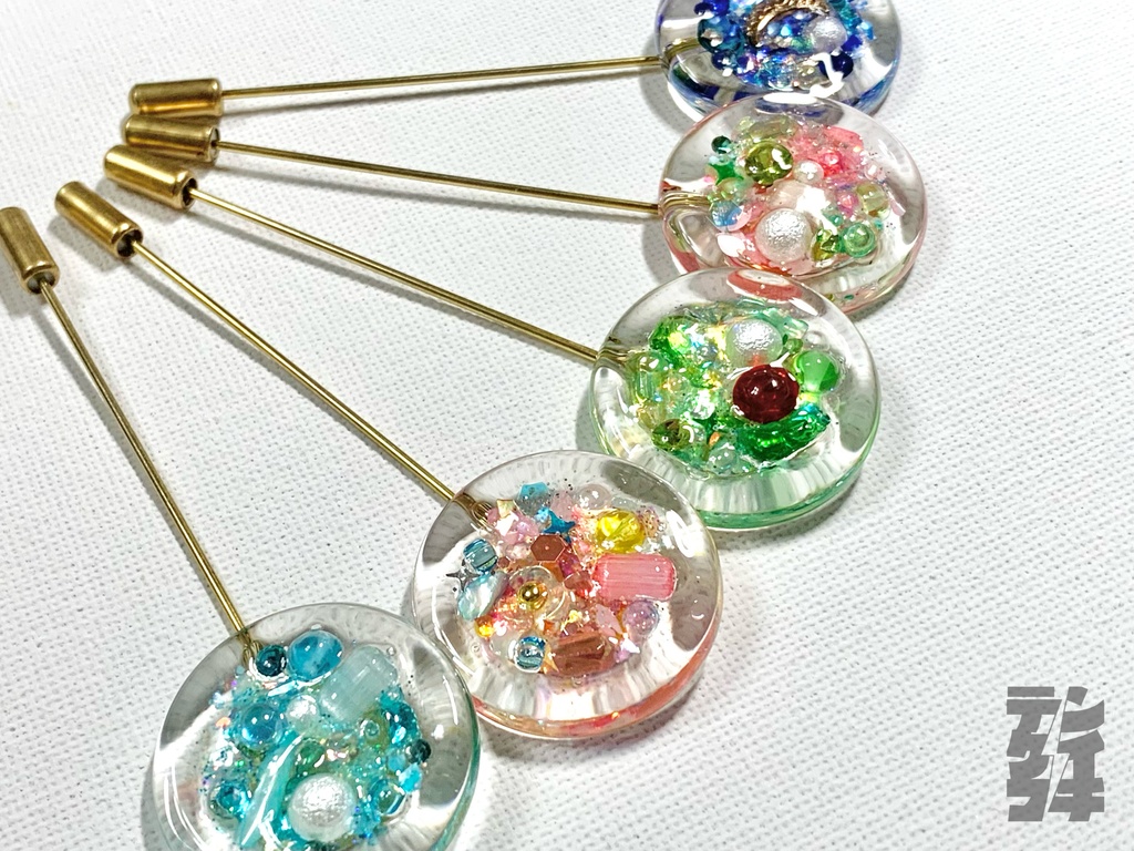 キャンディなブローチ
