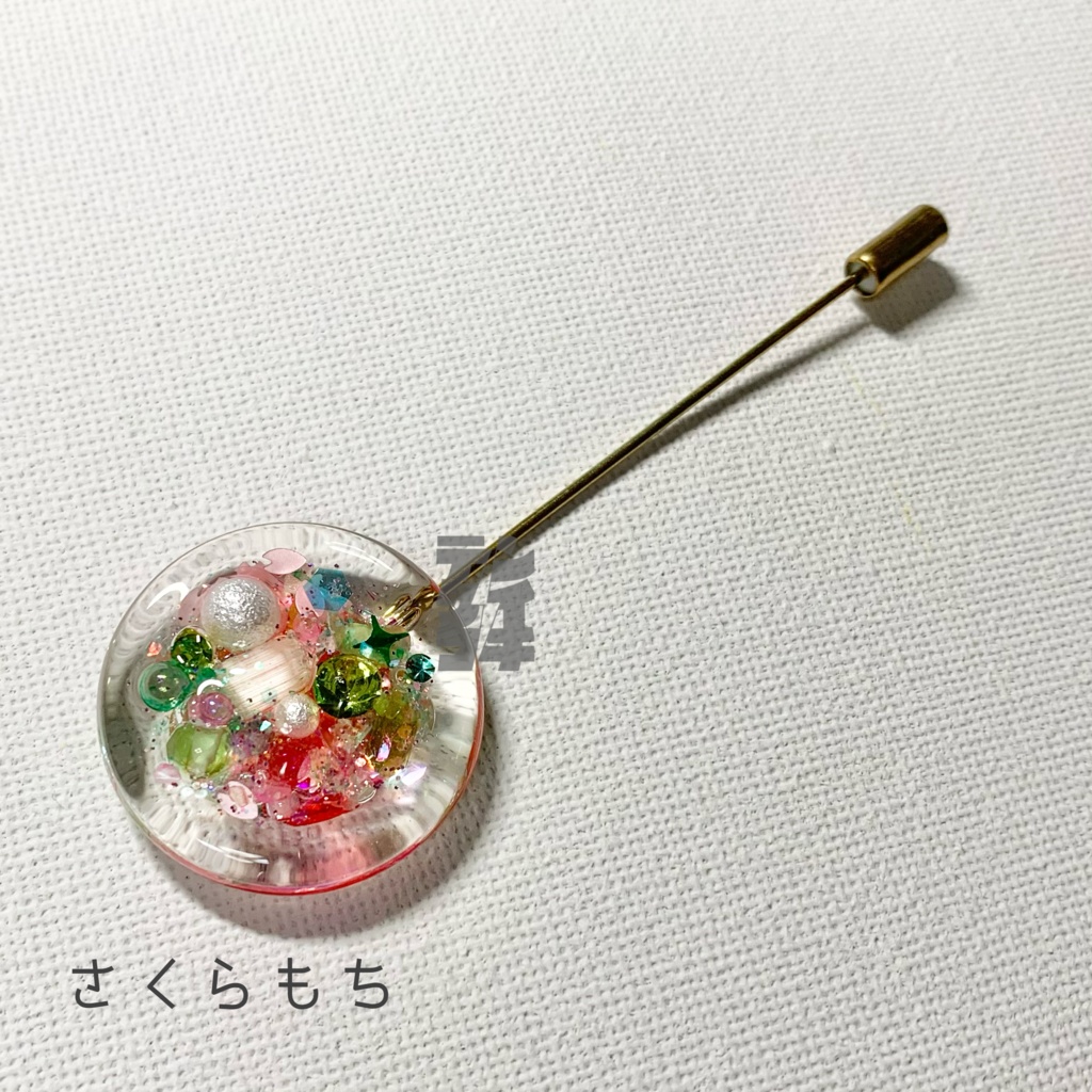 キャンディなブローチ