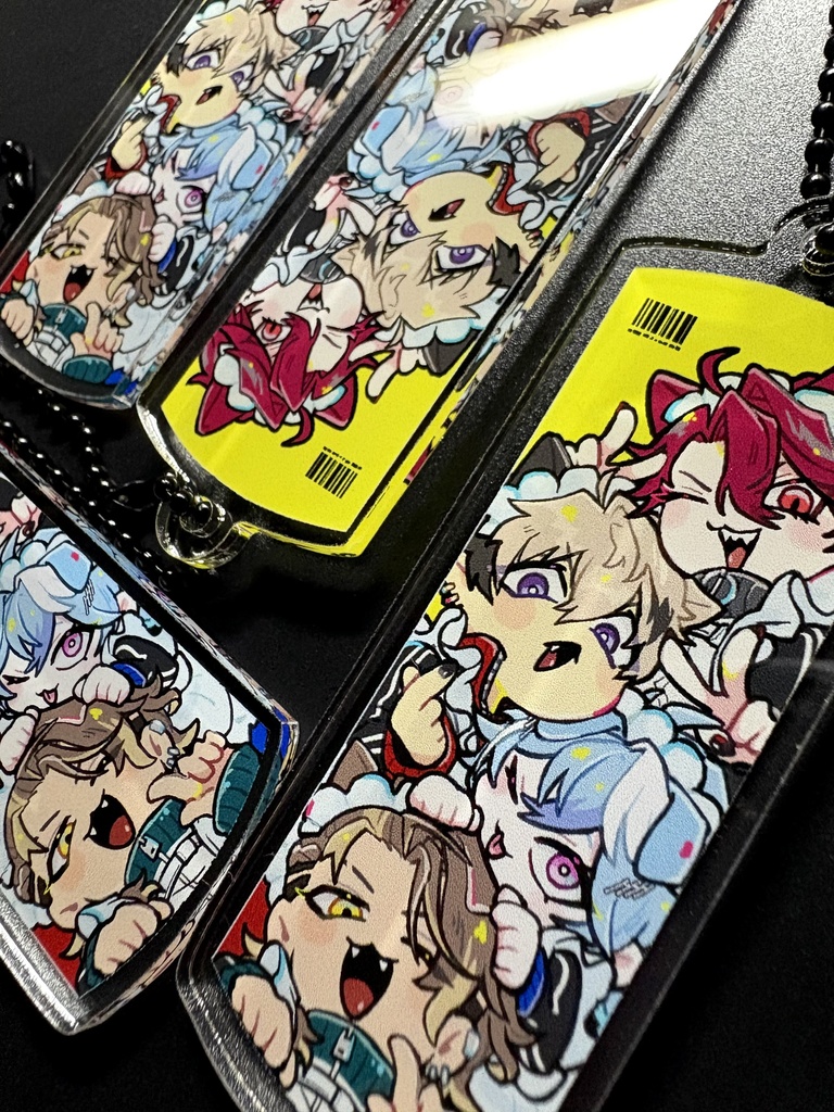 【非公式】猫耳ジャージメイドアクリルキーホルダー