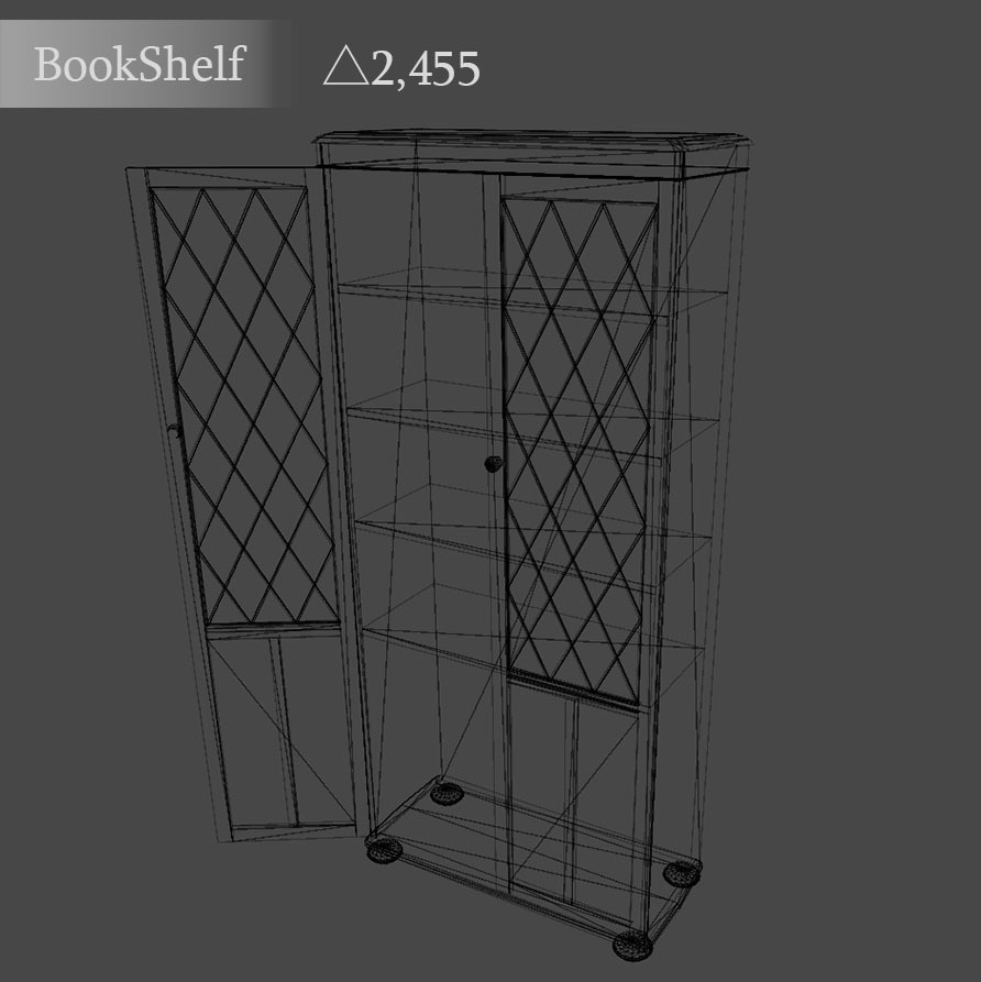 アンティーク家具vol.01 -書斎4点セット- / Antique Furniture vol.01