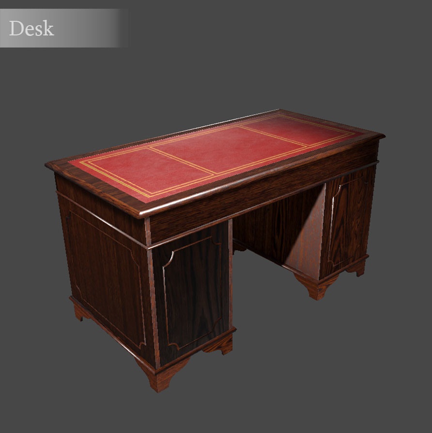 アンティーク家具vol.01 -書斎4点セット- / Antique Furniture vol.01