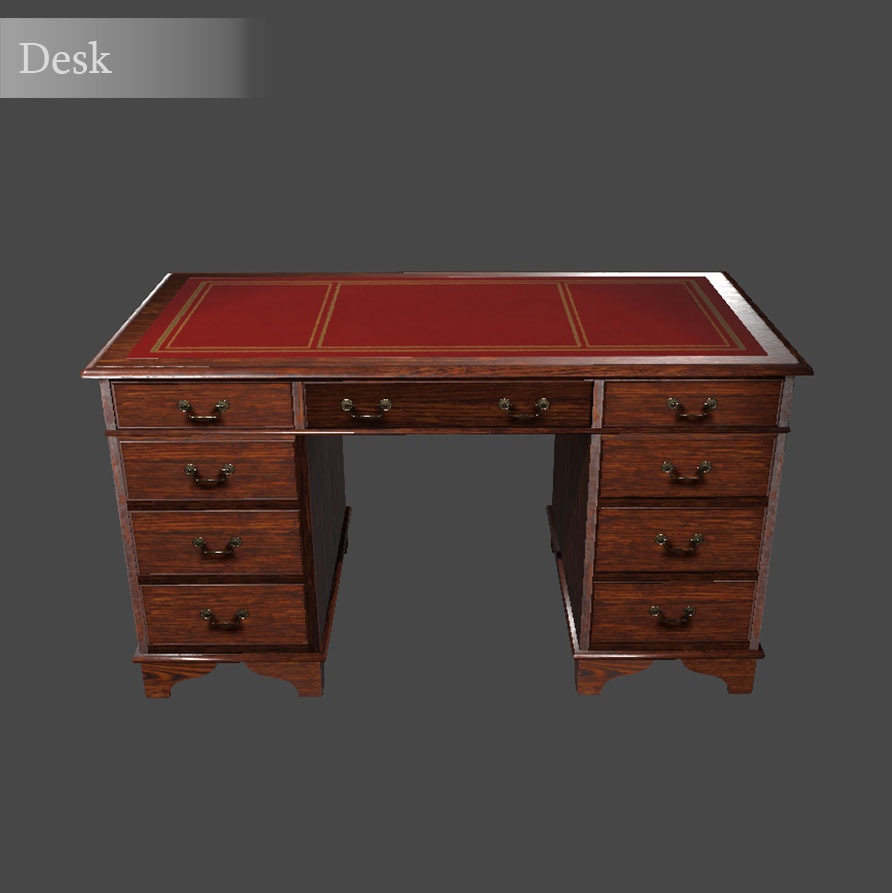 アンティーク家具vol.01 -書斎4点セット- / Antique Furniture vol.01