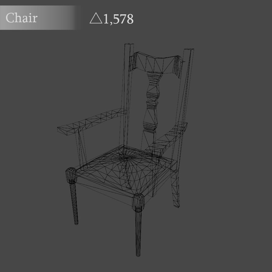 アンティーク家具vol.01 -書斎4点セット- / Antique Furniture vol.01