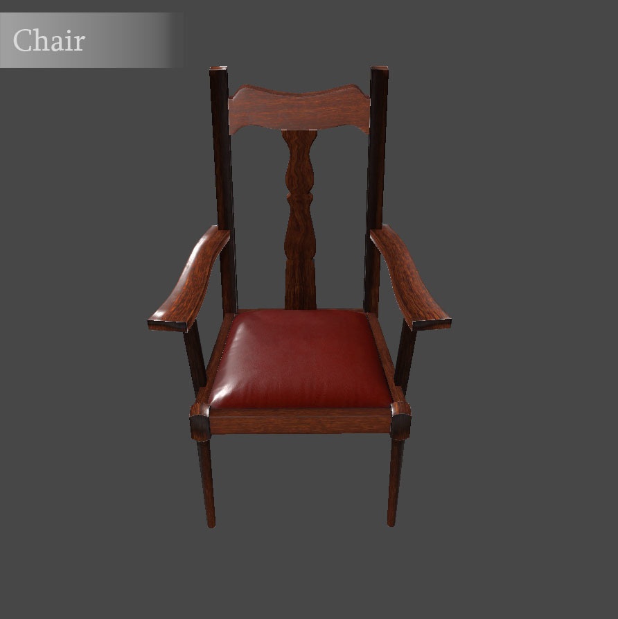 アンティーク家具vol.01 -書斎4点セット- / Antique Furniture vol.01