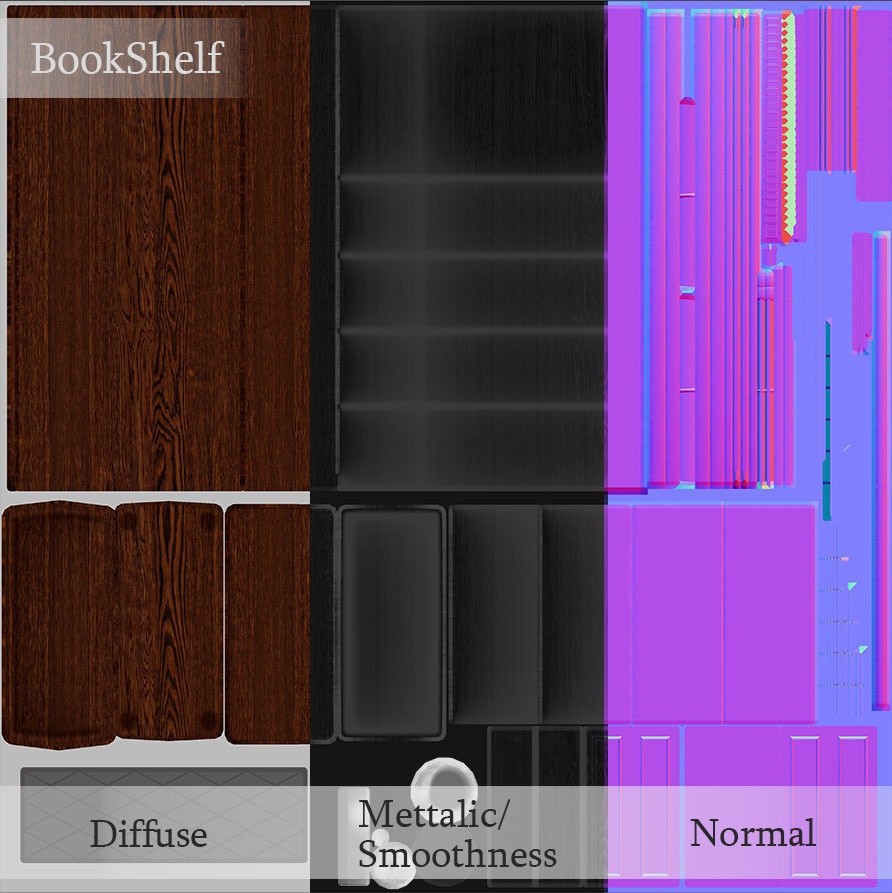 アンティーク家具vol.01 -本棚- / Antique Furniture vol.01 -Bookshelf-