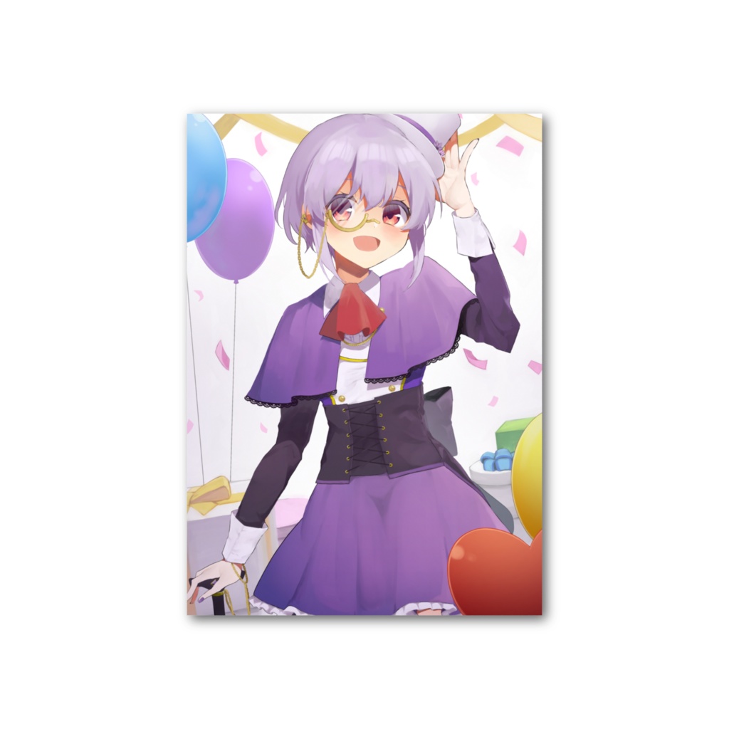 【ブロマイド】この日を迎えられたことに感謝!【2025誕生日イラスト】