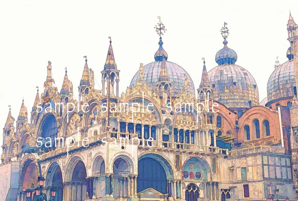 イタリアポストカード10枚セットA(送料込)