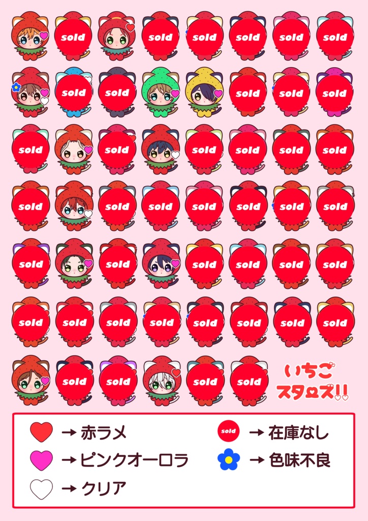 いちごスターズ!!(アクキー )