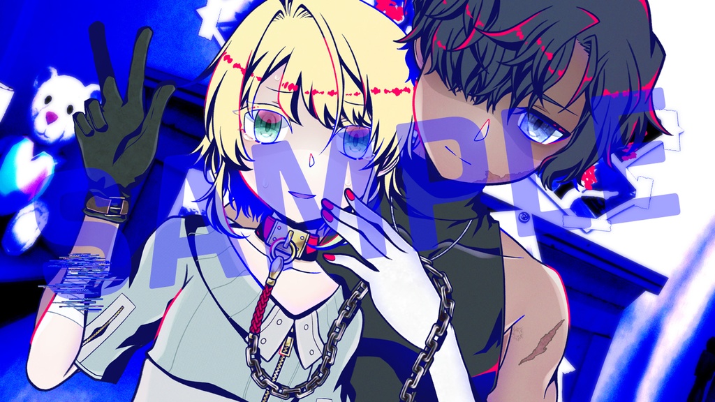 『欠損失愛』配信サムネイル用素材