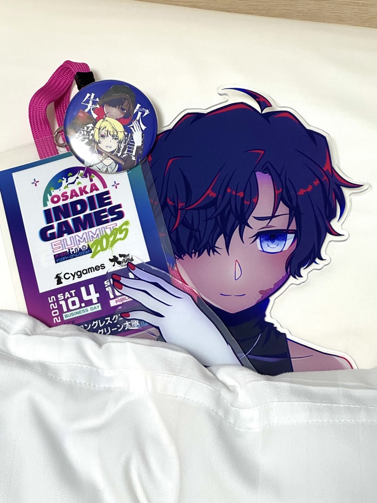 「義手が外せる」超特大マグネットアクスタ