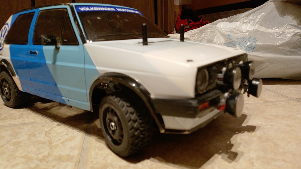 タミヤRC Mシャーシ向け鉄チン風ホイール