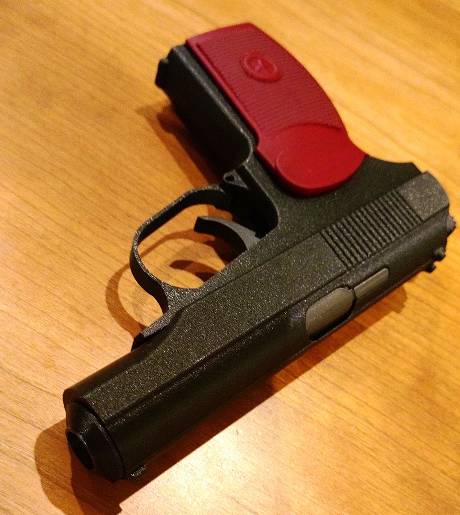 TM製LCPガスガンをマカロフにする外装キット