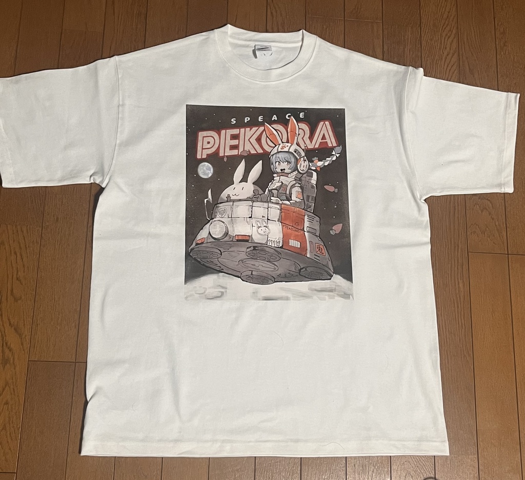 spaceぺこらTシャツ