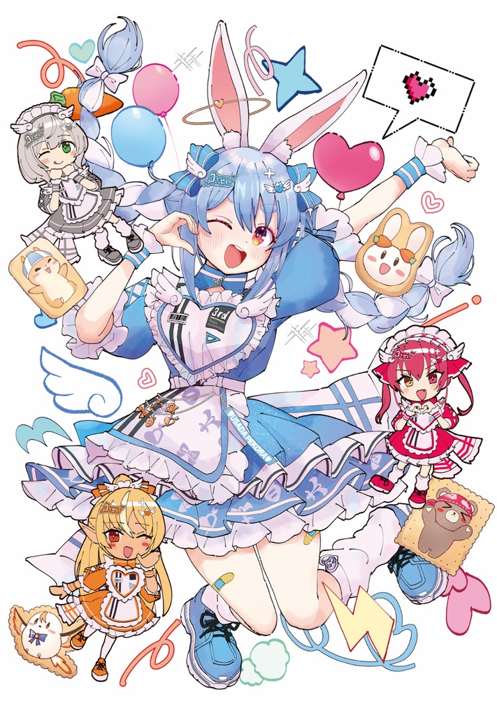 兎田ぺこらきゅるるん大作戦アクリルフォトパネル