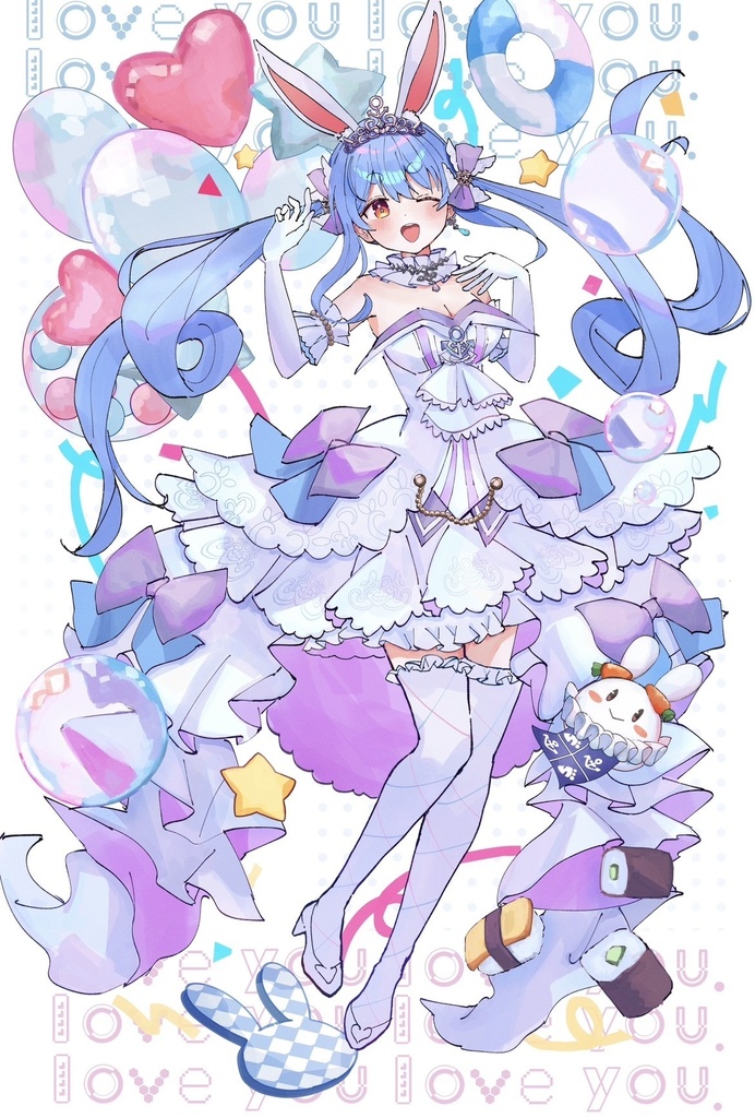 ぺこら色ぱれっとアクスタ