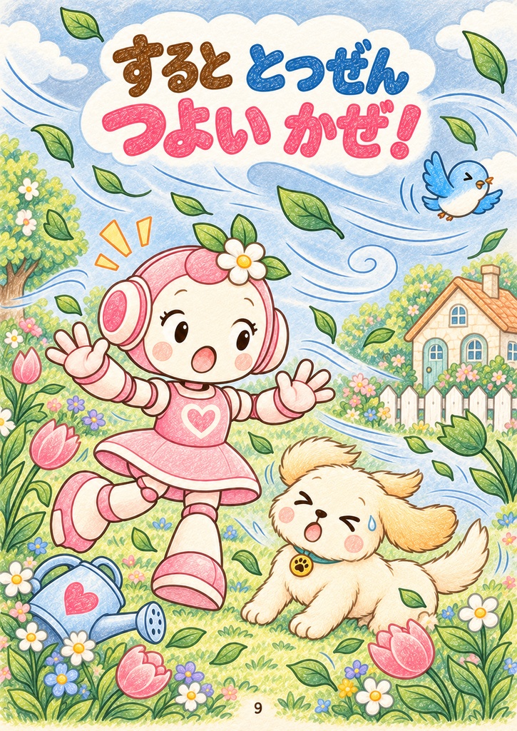 絵本 「ルミと小さな芽」 24ページ 無料配布中