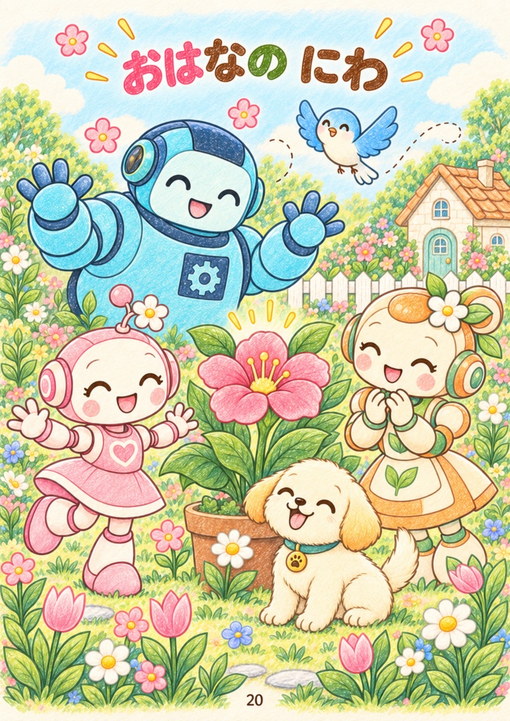 絵本 「ルミと小さな芽」 24ページ 無料配布中