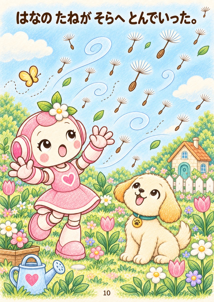 絵本 「ルミと小さな芽」 24ページ 無料配布中