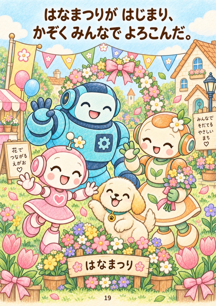 絵本 「ルミと小さな芽」 24ページ 無料配布中
