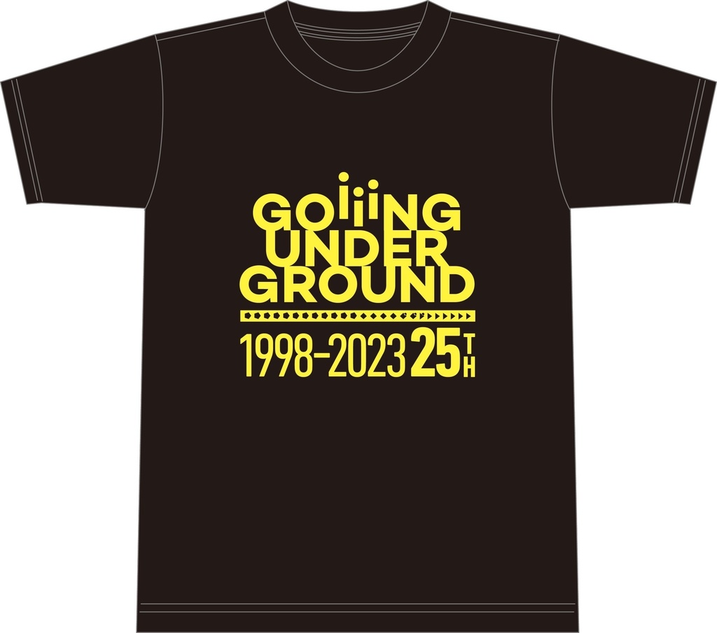 【NEW】25thロゴTシャツ(黒)