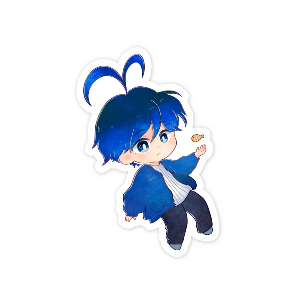 くじらくんステッカー