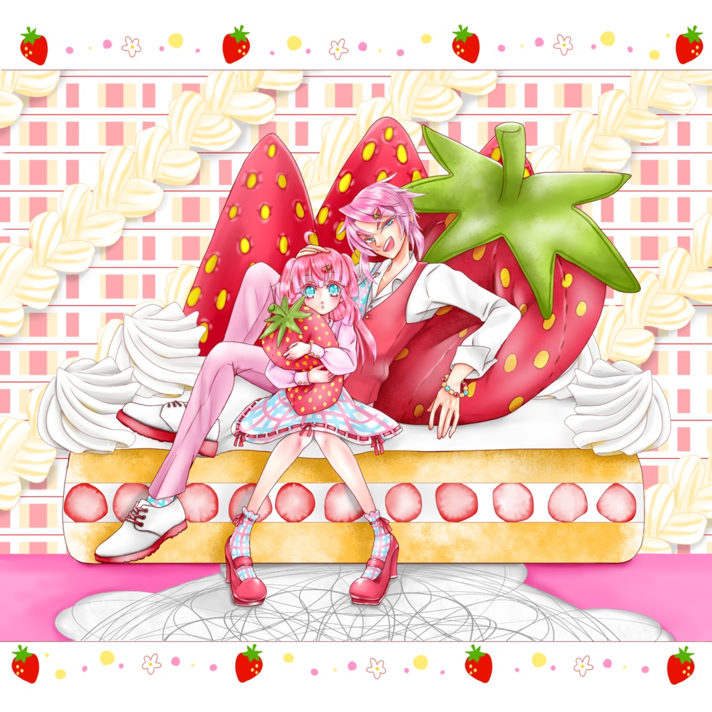 いちご兄妹ジャケットカード🍓